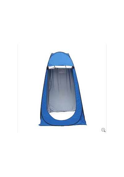 Otomatik Wc Portatif Giyinme Çadırı 120x120x190 Cm Mavi Çok Renkli