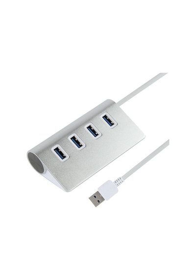Usb 3.0 4 Port Alüminyum Kasa Usb 3.0 Çoğaltıcı Hub