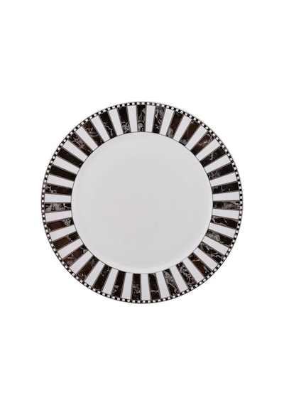 Karaca Damalı Porselen Servis Tabağı 27 cm