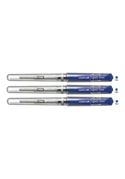 Uni-ball Signo Broad İmza Kalemi 1.0 Um-153 3 Lü Paket