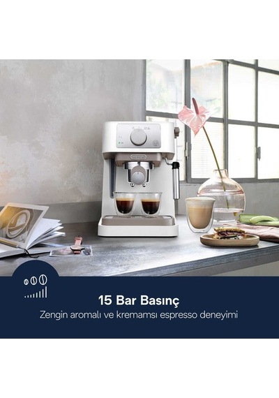 Delonghi Stilosa EC260.W Manuel Espresso Kahve Makinesi