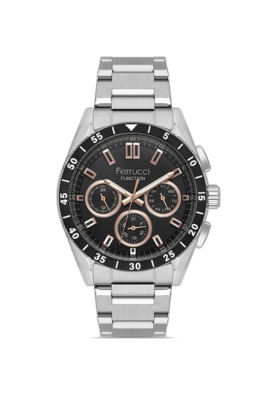 Ferrucci Gümüş Çelik Kordon Erkek Kol Saati L03553m.01 Gümüş - Altın