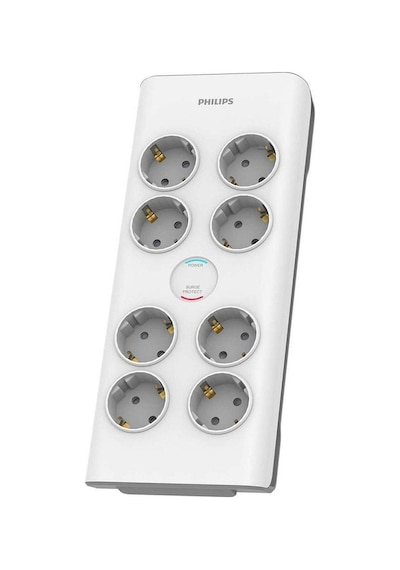 Spn7080wa/62 Akım Korumalı Priz 900j 8'li - 2m