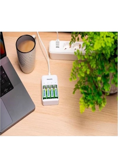 Philips 4 Lü Aa & Aaa Nı-cd & Nı-mh Micro Usb Pil Şarj