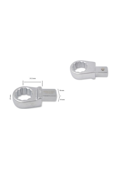 Ceta Form 27mm Yıldız Tork Anahtar Ucu 14x18mm D02e-re1427