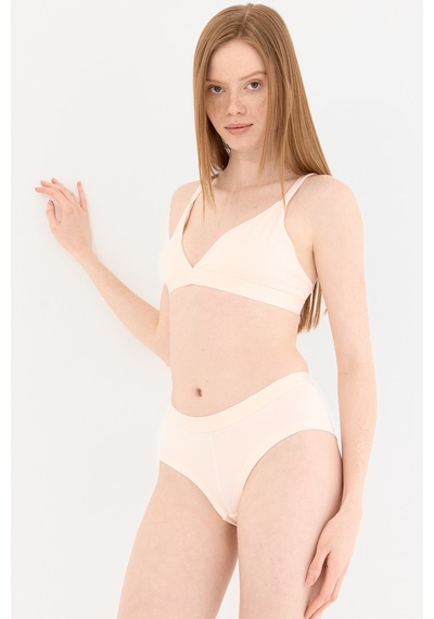 Naphor Touch Pudra Boyshort Külot Krem