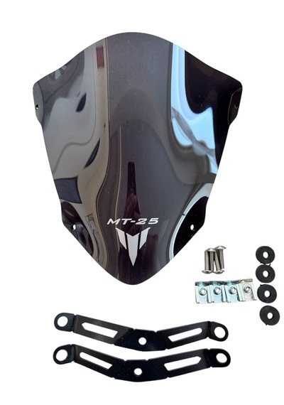 Yamaha Mt-25 2020-2024 Uyumlu Spor Ön Cam Siperlik Füme