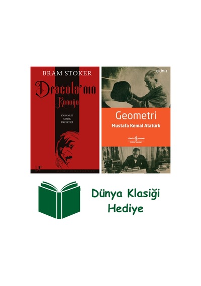 Dracula Nın Konuğu + Geometri + Dünya Klasiği Hediye