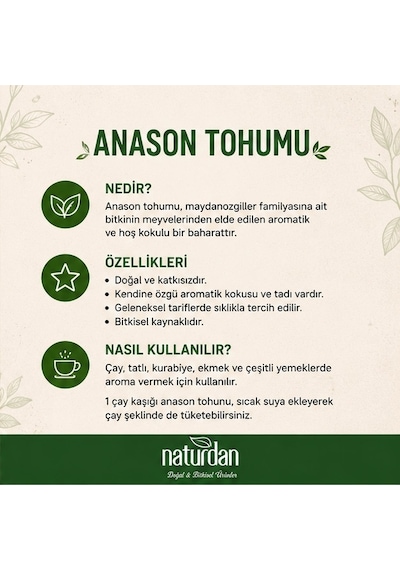 Anason Tohumu - 2 Kg