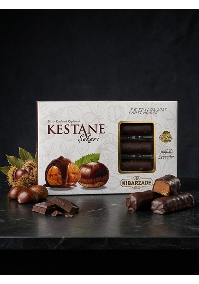 Çikolata Kaplamalı Kestane Şekeri - 125 Gr