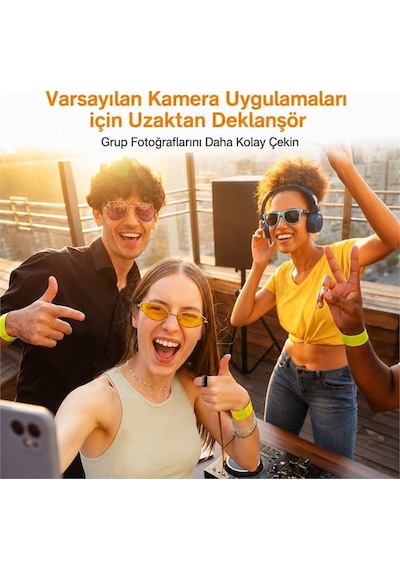 Powermaster Pm-24897 Kablosuz Bluetooth Yüzük Kumanda Tiktok - Reels Kaydırma Uzaktan Deklanşör