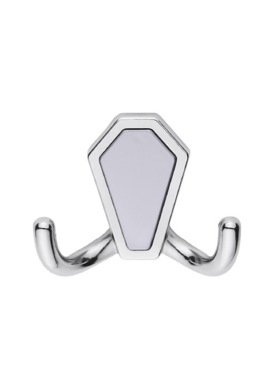 Vi Lla Askı, Metal Vestiyer Askısı, 44 Gr, Dolap Ve Duvar Askılığı, Krom Matkrom Vidalı Krom Krom