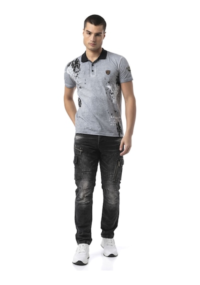 Ct798 Men S Graphic Impact Statement Tee Grey