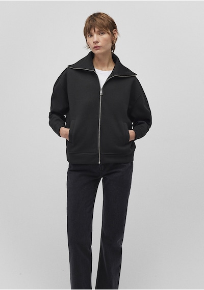 Mavi - Sporty Lux Fermuarlı Siyah Sweatshirt 1s10295-900 Siyah