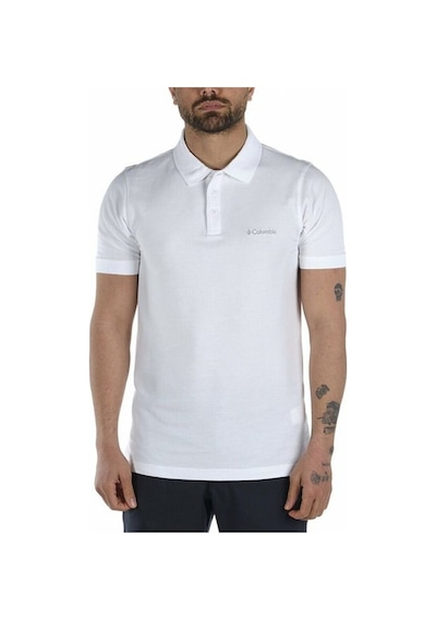 Columbia M Cascade Range Solid Polo Erkek Outdoor Tişört Cs0214-100 001