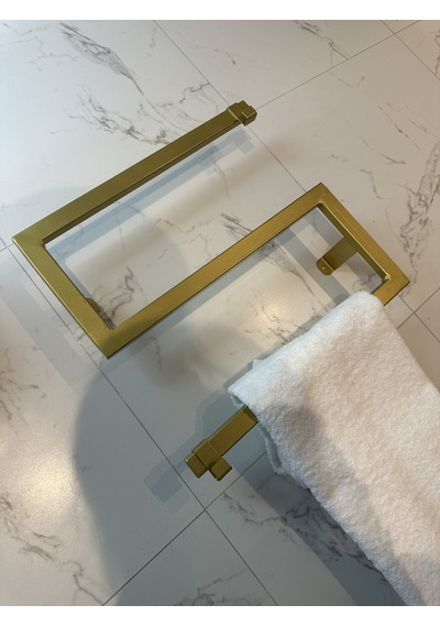 lyla concept Sakura Mini S Dekoratif Havlu Askısı - Gold Gold