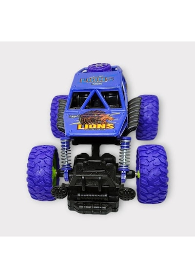Çek Bırak Cross Buggy Araba 14 Cm - Mor Lisinya Çok Renkli