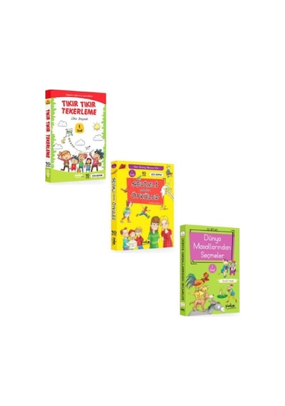 Pinokyo 1. Sınıf Hikaye Seti 3 Kutu 30 Kitap