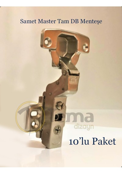 E-Tema Samet Master Menteşe Frensiz 10'Lu Paket