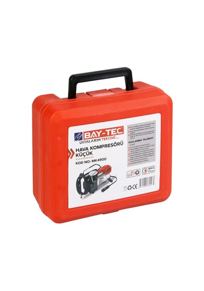 Bay-tec Tek Piston Çelik Gövde Hava Kompresörü