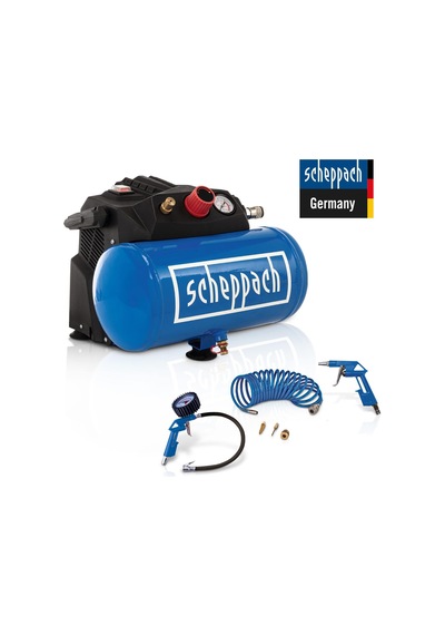 Scheppach Hc06 Yağsız Hava Kompresörü 1200 W 8 Bar 6lt- 5906153901