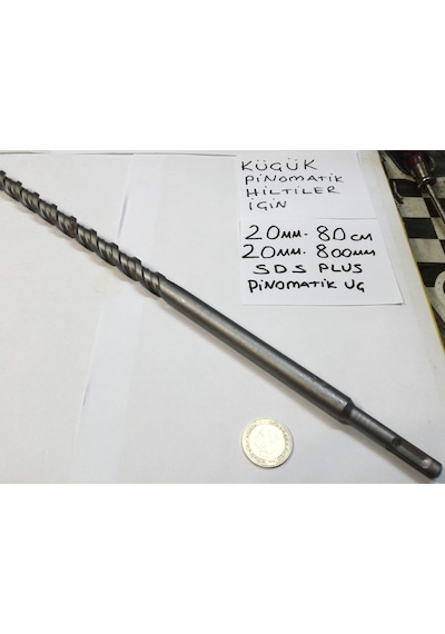 20x800 Sds Plus Yani 20 Mm Kalınlığında 80 Cm Boyunda Pinomatik K