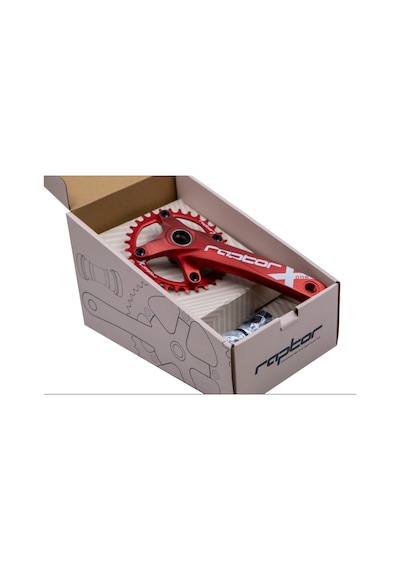 Raptor - Aynakol - A28z-as322 - 32t 170mm - Kırmızı Kırmızı