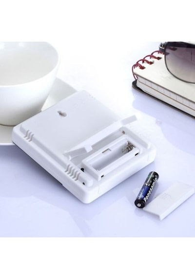 Büro Ev Ofis Yazlık İçin Dijital Nem Ölçer Termometre