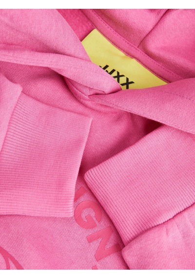 Jjxx Kapüşonlu Rahat Kesim Pembe Kadın Sweatshirt 12250183 001