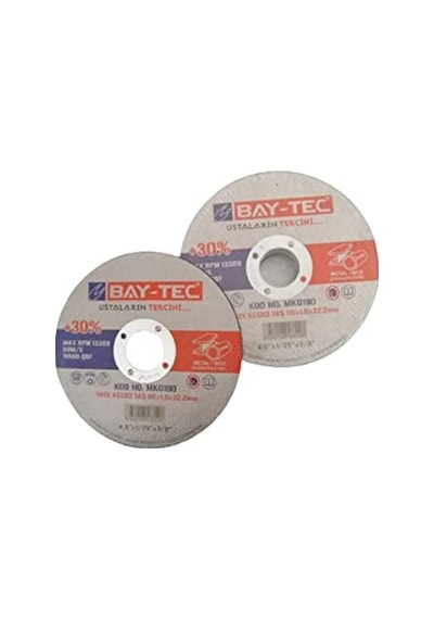 Inox Kesici Taş Disk 115x1.0x22.2mm 10 Adet