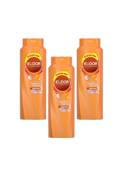 Elidor Anında Onarıcı Bakım Şampuan 3 x 650 ML