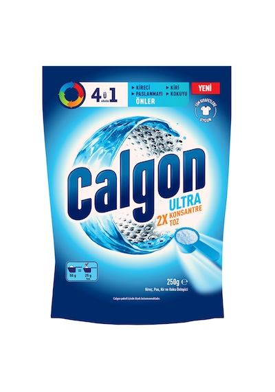 Calgon Ultra Konsantre Çamaşır Makinesi Kireç Önleyici 250 G