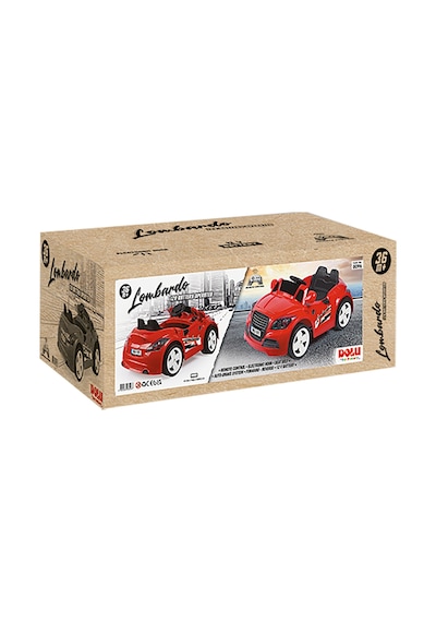 Dolu Lombardo 12v Uzaktan Kumandalı Akülü Araba Kırmızı B3409809624n1