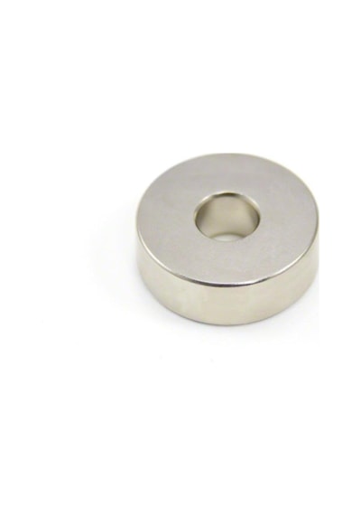 Dünya Magnet Mıknatıs, Çap 30mm X Del.çapı 9mm X Kalınlık 10mm Güçlü Delikli Neodyum Mıknatıs