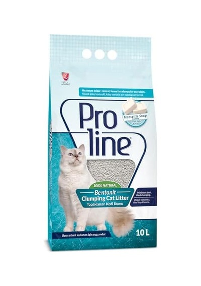 Proline Sabun Kokulu Bentonit Kedi Kumu, 10 L