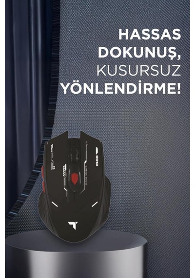 Tm-20 Çift Modlu Kablosuz Oyuncu Mouse Fare -