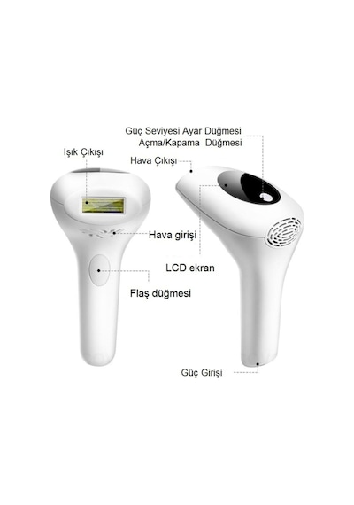 Ipl Lazer Epilasyon Cihazı Quartz Ampüllü