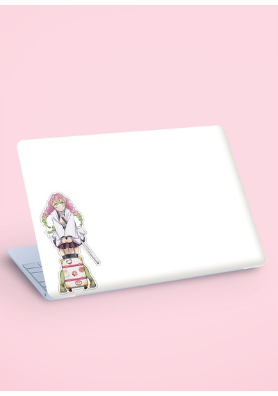 Mitsuri Kanroji-obanai Iguro-kimetsu No Yaiba-demon Slayer Süsleme-çıkartma-etiket