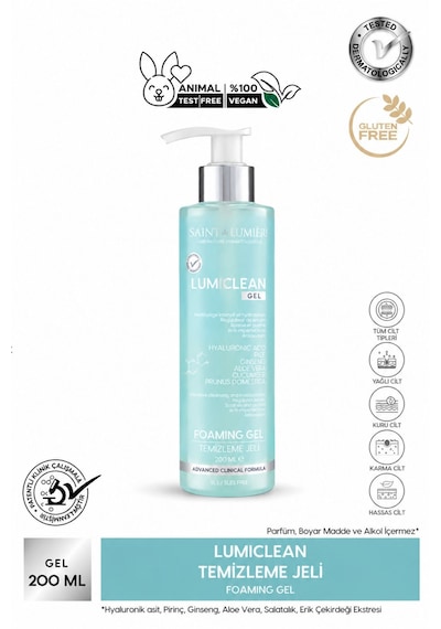 Lumiclean- Nemlendirici Ve Bariyer Onarıcı Temizleme Jeli 200 Ml 26222774