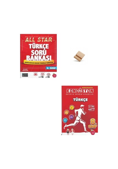 Newton Lgs 2027 8. Sınıf Türkçe All Star Soru Bankası Ve Kondisyon Deneme + Telefon Standı