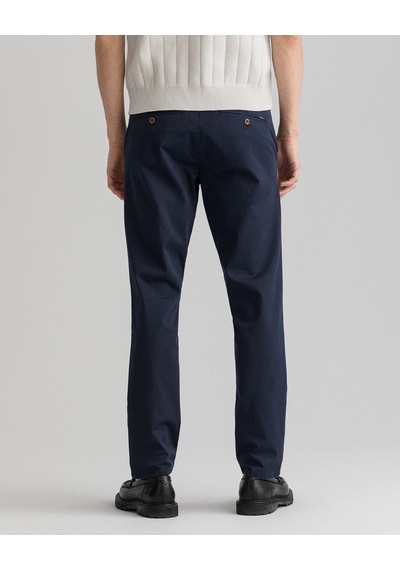 Gant Hallden Erkek Lacivert Slim Fit Pantolon DÜZ 1500038.410 Lacivert