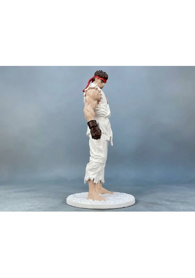 Ryu - Street Fighter Figür Classic Warrior Statue Koleksiyonluk 15 Cm