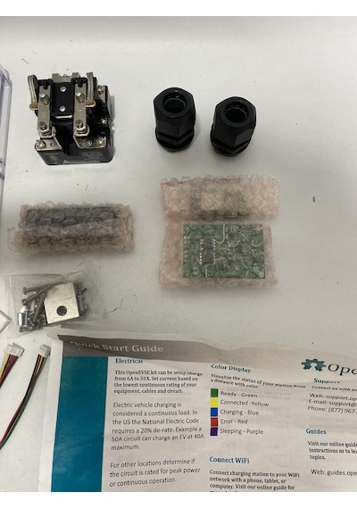 Openevse Kit-50 Elekterikli Araç Şarj İstasyon Kiti 50a