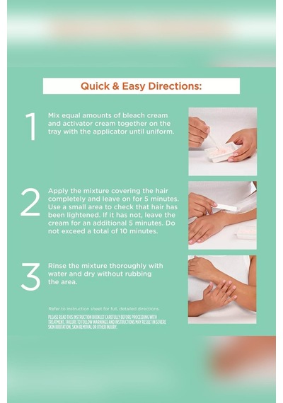 Sally Hansen Bleach Cream Yüz Ve Vücut İçin Tüy Sarartıcı Krem Seti