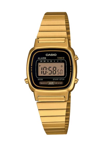 Casıo La670wga-1df Kadın Kol Saati Altın