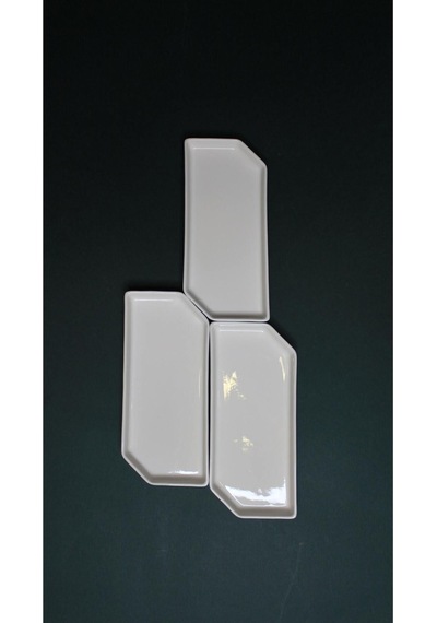 N3531 Flex Kayık Tabak 20 Cm Beyaz