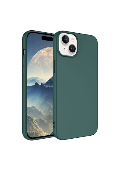 Zore İphone 15 Uyumlu Ogaa Lsr Lansman Kılıf-koyu Yeşil