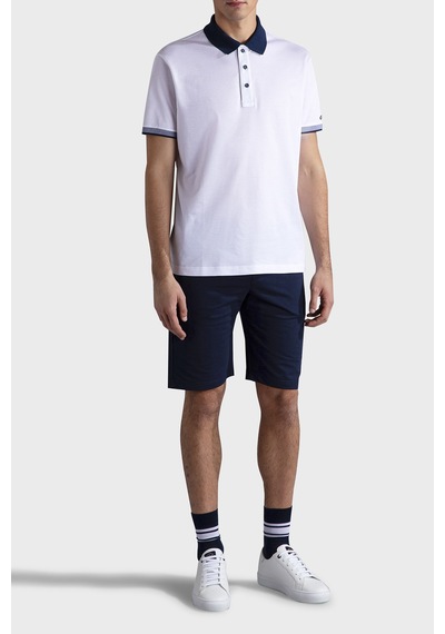 Paul & Shark Erkek Polo Yaka T Shirt 24411316 010 Beyaz Beyaz