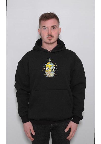 Simpsons Robotix Robot Sweatshirt Unisex Kapüşonlu Hoodie 001
