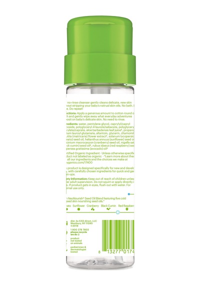 Babyganics Infant No-Rinse Micellar Temizleyici 147 ML